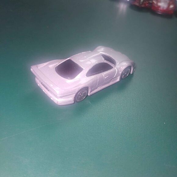 Maisto Mercedes Benz Clk-Gtr Street Version - Silver - 1:64 Scale - Picture 5 of 10